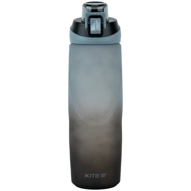 ბოთლი წყლისთვის KITE K24-1200-1 760მლ. შავი/რუხი