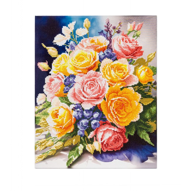 კრისტალური მოზაიკა Diamond Dotz DD345003 50*40სმ Blooming Joy
