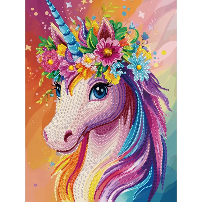 კრისტალური მოზაიკა Diamond Dotz DD344023 30*40 სმ Unicorn Princess