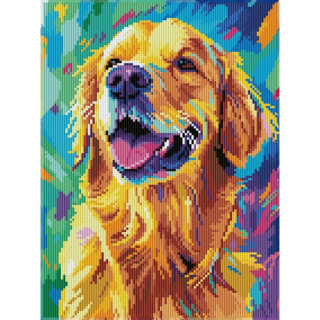 კრისტალური მოზაიკა Diamond Dotz DD344018 30*40 სმ Good Boy!