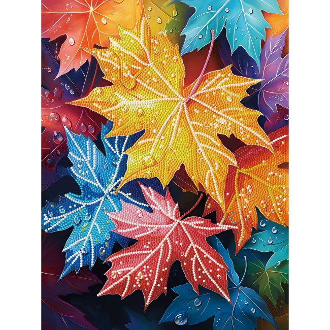კრისტალური მოზაიკა Diamond Dotz DD344011 30*40 სმ Autumn Leaves