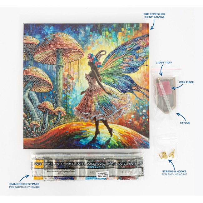 კრისტალური მოზაიკა Diamond Dotz DD343002 30*30სმ Mosaic Fairyland