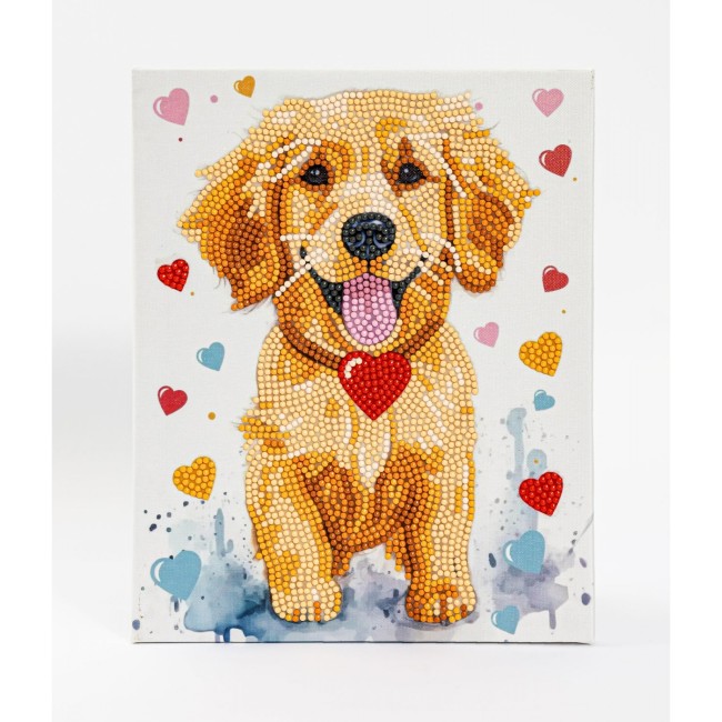 კრისტალური მოზაიკა Diamond Dotz DD342002 20*25 სმ Puppy Love