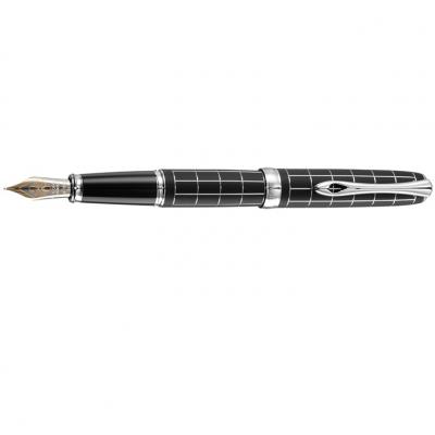 ავტოკალამი DIPLOMAT Excellence A lapis black/chrome fitting M, 14kt 20000589