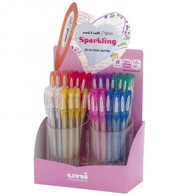 დისპლეი კალამი გელის Uni-ball Signo Angelic Coloue UM-120AC 8D 0.7მმ.