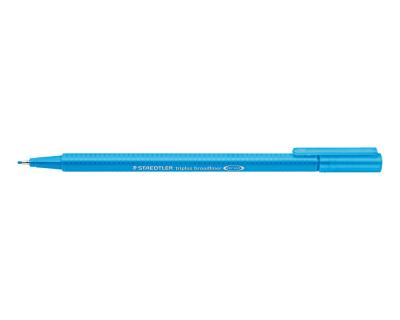 ლაინერი Staedtler სამკუთხა ფერადი 0.8მმ. pale blue  338-30