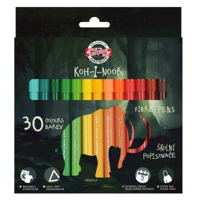 ფლომასტერი Koh-i-noor 771002CJ21KS 30ფ. DINO მუყ. კოლ.
