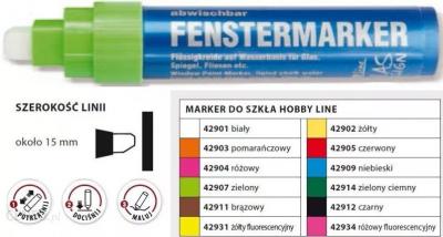 მარკერი ცარცის C-Kreul HOBBY LINE Windowmarker 15მმ. Orange 42903
