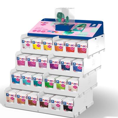 დისპლეი პოლიმერული თიხა STAEDTLER FIMO soft 57გრ.  8020 VS