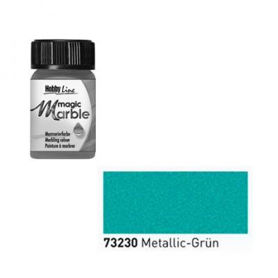 საღებავი მარმარილოს ეფექტით C-Kreul HOBBY LINE Magic Marble 20მლ Metallic Green 73230