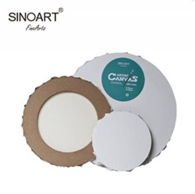 ტილო ქვეჩარჩოზე მრგვალი SINOART PREMIER 30სმ. დიამ. 380გრ. COTTON 30/SINOART
