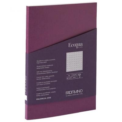 ბლოკნოტი წერტილოვანი FABRIANO EcoQua Original A5 80ფ 19114812 Vino