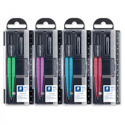 ფარგალი Staedtler NorisClub 550 50 M-S სასკოლო, Metallic Mix 20ც ნაკრები