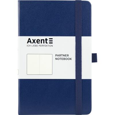 ბლოკნოტი ჩასანიშნი AXENT Partner 8307-02-A 125*195, 96ფ. ცარიელი ფურც, ლურჯი
