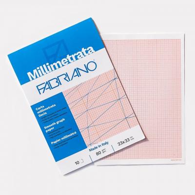 ქაღალდი მაშტაბური FABRIANO MILLIMETRATO A3 29.7*42სმ. 80გრ. 1ფ 19100664/1C