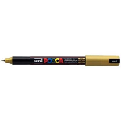 მარკერი ხატვის აკრილის Uni POSCA 0.7 Marking Pen Gold