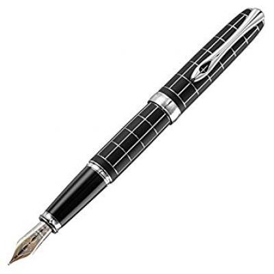 ავტოკალამი DIPLOMAT Excellence A Plus Rhomb guilloch Lapis black M, 14kt 20000884