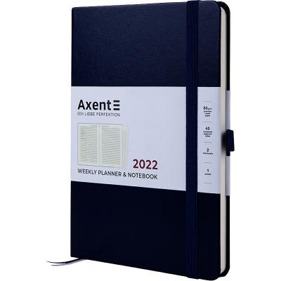 ბლოკნოტი  ყოველკვირეული AXENT 2022, 8507-22-02-A ლურჯი