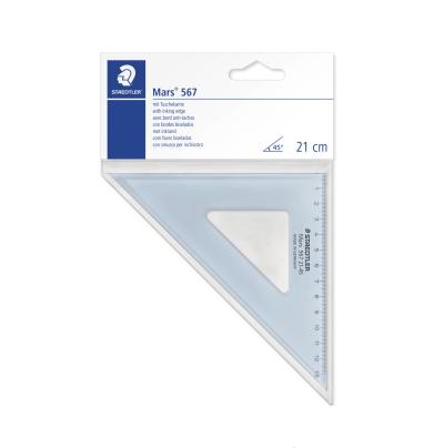 სახაზავი Staedtler Mars 567 21-45 სამკუთხა 21სმ. 45/45