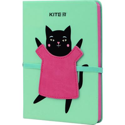 ბლოკნოტი KITE B6 96ფ K22-464-2 Green cat
