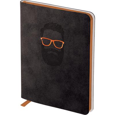 ბლოკნოტი ჩასანიშნი AXENT Nuba Soft 8604-01-A 115*160  96ფ. უჯრა