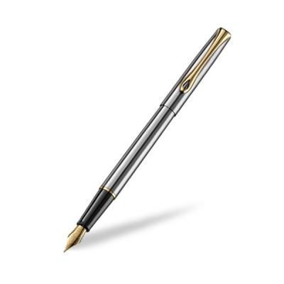 ავტოკალამი DIPLOMAT Traveller Stainless Steel Gold M 10057461