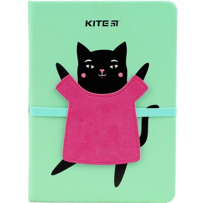 ბლოკნოტი KITE B6 96ფ K22-464-2 Green cat