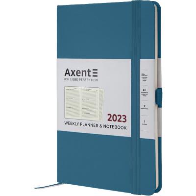 ბლოკნოტი  ყოველკვირეული AXENT 2023, 8505-23-47-A  ცისფერი