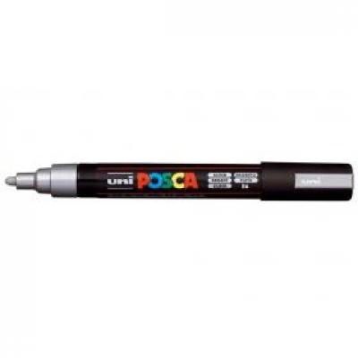 მარკერი ხატვის აკრილის Uni POSCA 1.8-2.5 Marking Pen Silver