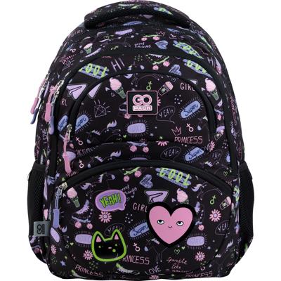 ზურგჩანთა სასკოლო GoPack Education GO22-175M-5 Cool princess/One like