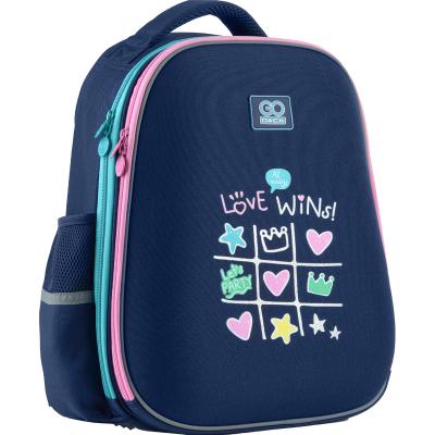 ზურგჩანთა სასკოლო კარკასული GoPack Education GO23-165M-2 Love wins