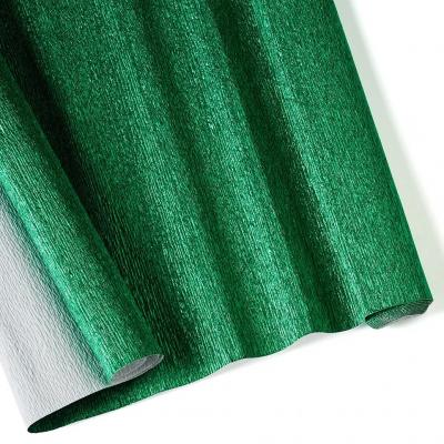 ქაღალდი FABRIANO Mix Crepe S1605003 რულონი 0,5*2.5მ, 60გრ metalic Green კრეპი