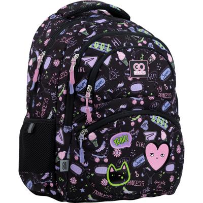 ზურგჩანთა სასკოლო GoPack Education GO22-175M-5 Cool princess/One like