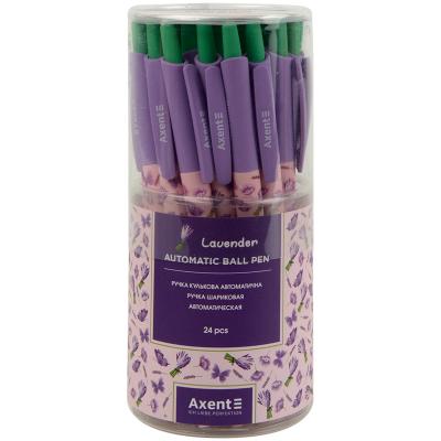 კალამი ბურთულიანი AXENT  Lavender, ლურჯი AB1090-27-A