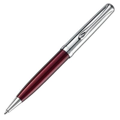 კალამი ბურთულიანი DIPLOMAT Excellence B ruby red chrome 20000108
