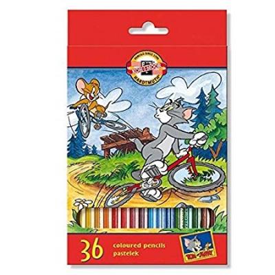 ფანქარი ფერადი Koh-i-noor 36ფ. 3655036023KS ტომი და ჯერი