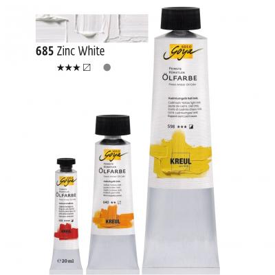 საღებავი ზეთის C-Kreul SOLO GOYA 255მლ Zinc White 317685