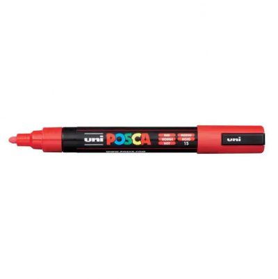 მარკერი ხატვის აკრილის Uni POSCA 1.8-2.5 Marking Pen Red