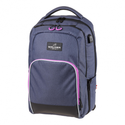 ზურგჩანთა Walker 42118-267 COLLEGE Wizzard Blue Ivy/Pink