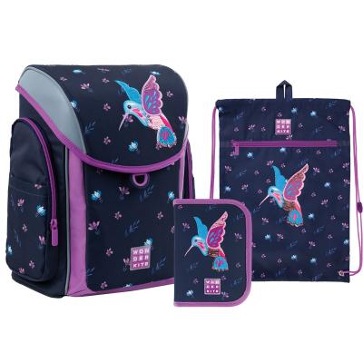 ზურგჩანთა, ნაკრები KITE Education SET_WK21-583S-3 Colibri (პენალი შევს., ფეხსაცმლის ჩანთა)