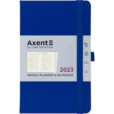 ბლოკნოტი  ყოველკვირეული AXENT 2023, 8505-23-38-A  ლურჯი