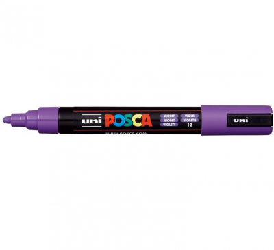 მარკერი ხატვის აკრილის Uni POSCA 1.8-2.5 Marking Pen Violet