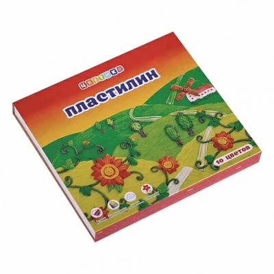 პლასტელინი Nevskaia Palitra 10ფ. 150გრ. CVETIK