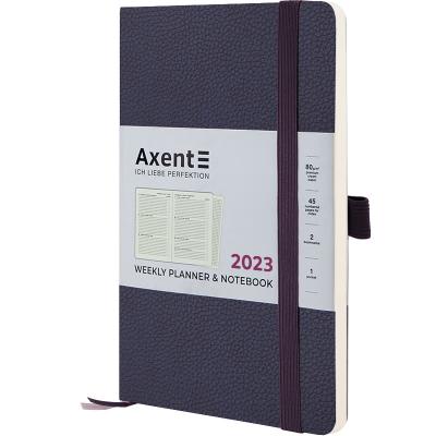 ბლოკნოტი  ყოველკვირეული AXENT 2023, 8509-23-02-A  ლურჯი