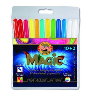 ფლომასტერი Koh-i-noor 771612AB01TE 10+2ფ. MAGIC