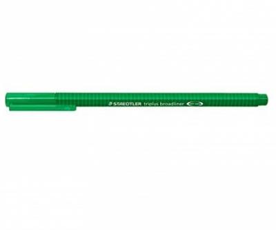 ლაინერი Staedtler სამკუთხა ფერადი 0.8მმ. Green 338-5