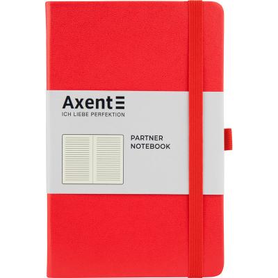 ბლოკნოტი ჩასანიშნი AXENT Partner 8308-05-A 125*195, 96ფ. ხაზი, წითელი