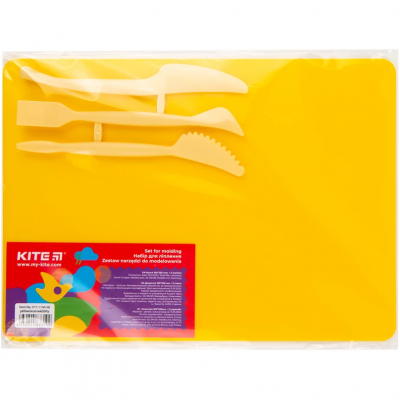 საძერწი დაფა KITE K17-1140-08 ყვითელი 180*250მმ, 3 სტეკი