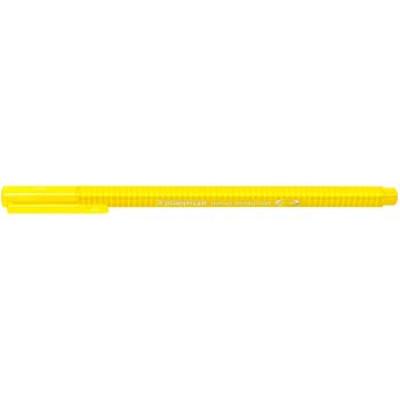 ლაინერი Staedtler სამკუთხა ფერადი 0.8მმ. Yellow 338-1