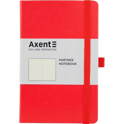ბლოკნოტი ჩასანიშნი AXENT Partner 8307-05-A 125*195, 96ფ. ცარიელი ფურც, წითელი